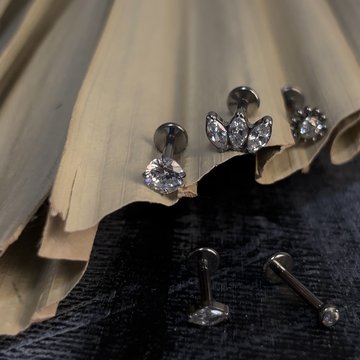 Titanium piercing sieraden