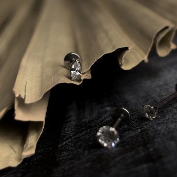 Titanium piercing sieraden