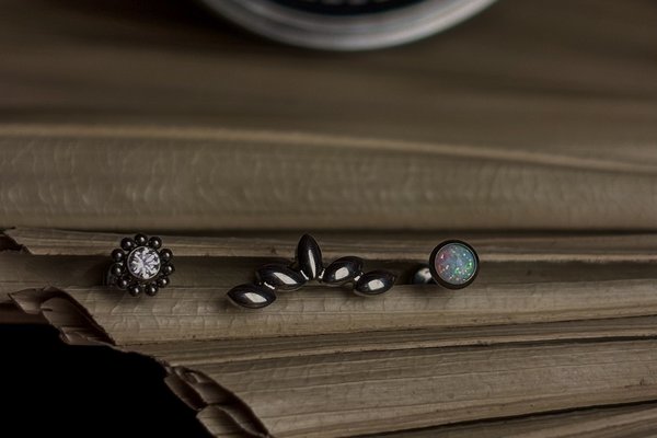 Titanium piercing sieraden
