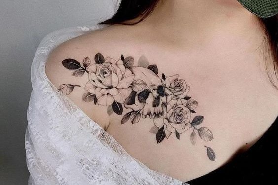 Schedel Tatoeage