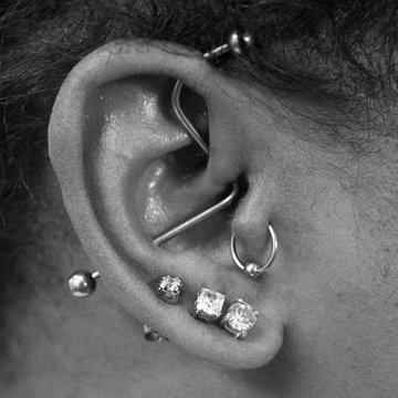 industrial piercing verzorgen