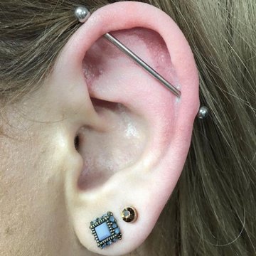 industrial piercing verzorgen