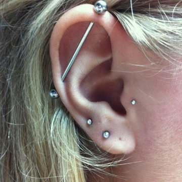 industrial piercing verzorgen