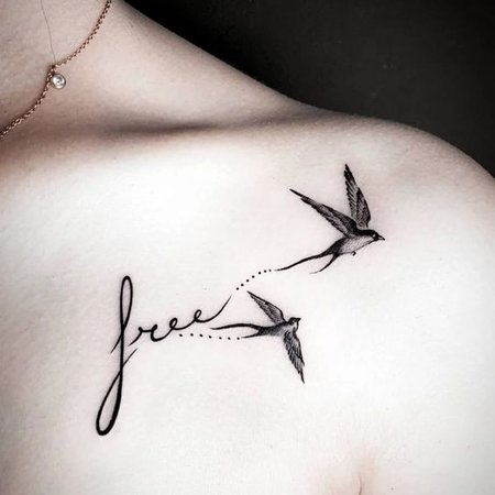 Top 40+Vogel tatoeage Ideeën, Betekenis VeAn Tattoo