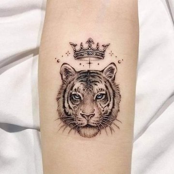 Tijger tattoo