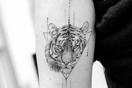 Tijger tattoo