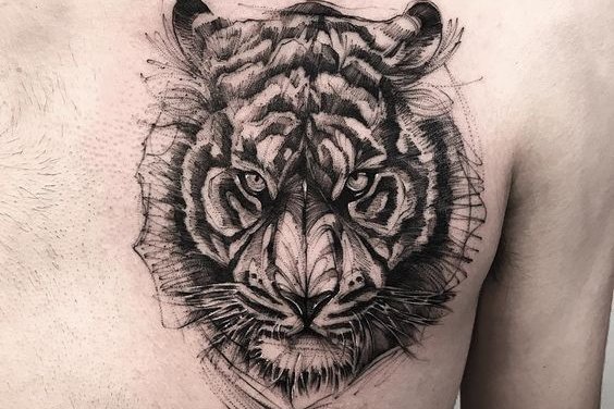 Tijger tattoo