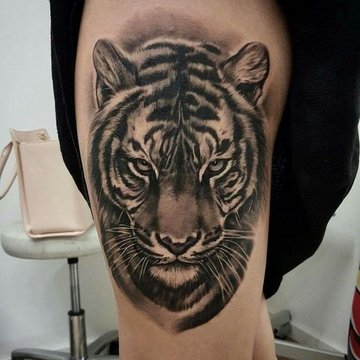 Tijger tattoo
