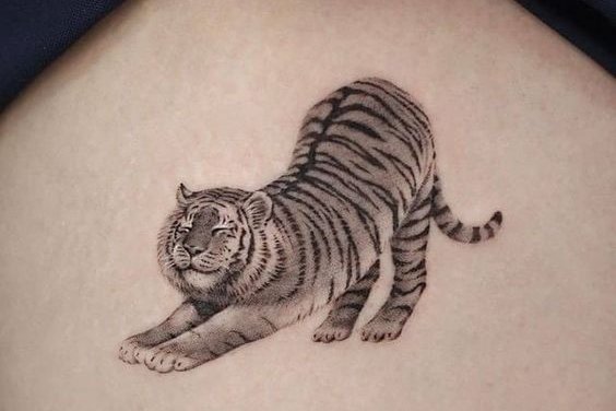 Tijger tattoo