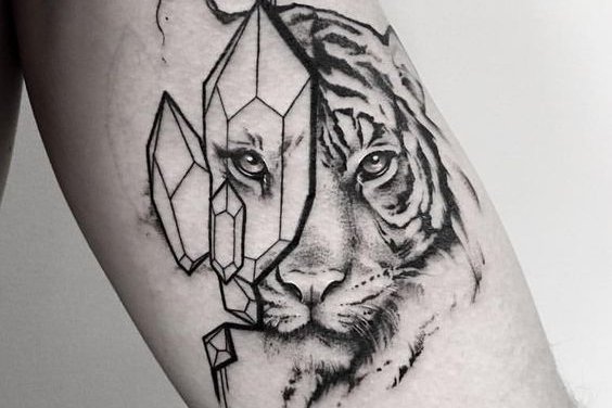 Tijger tattoo