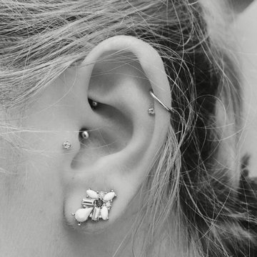 tragus piercing verzorgen